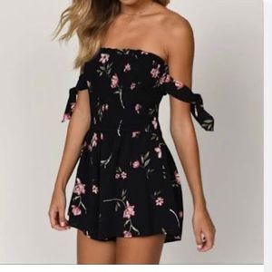 Tobi floral romper